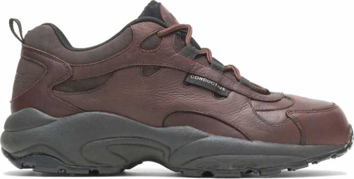 alternate view #2 of: HYTEST 10071 Brown Conductive Steel Toe Unisex Athletic Oxford