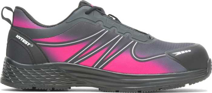alternate view #2 of: HYTEST 17432 Dash, Women's, Black/Pink, Comp Toe, EH, Low Athletic