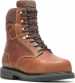 view #1 of: HYTEST FootRests 24231 Brown Electrical Hazard, Composite Toe, Internal Met Guard, Waterproof Men's 8 Inch Work Boot