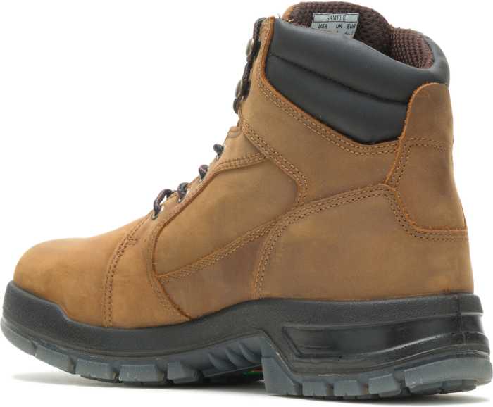 alternate view #3 of: HYTEST 43501 Admiral, Men's, Brown, Steel Toe, EH, WP, 6 Inch Boot