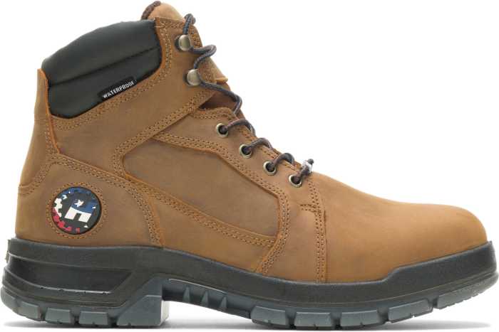 alternate view #2 of: HYTEST 43501 Admiral, Men's, Brown, Steel Toe, EH, WP, 6 Inch Boot