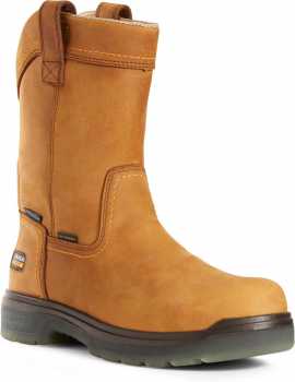 Ariat AR10027328 Turbo, Men's, Aged Bark, Carbon Toe, EH, WP, 10 Inch, Pull On Boot