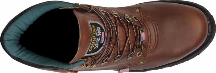 alternate view #4 of: Carolina CA1309 Sarge Lo, Men's, Brown, Steel Toe, EH, 6 Inch Boot, Made In USA