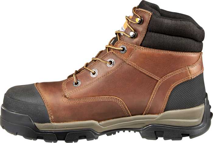alternate view #3 of: Carhartt CME6355 Ground Force, Men's, Brown, Comp Toe, EH, WP, 6 Inch Boot