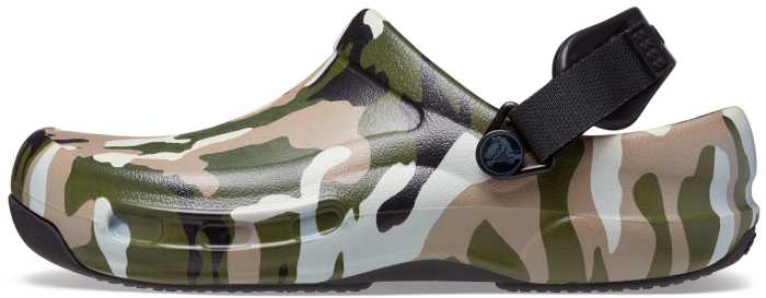 alternate view #3 of: Crocs CR207110-960 Bistro, Unisex, Camouflage, Soft Toe, Slip Resistant Clog