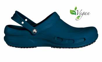 Crocs Bistro Unisex Navy Slip Resistant Soft Toe Clog
