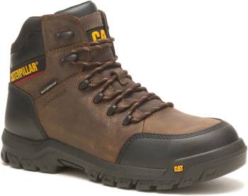 Caterpillar CT90977 Resorption, Men's, Brown, Comp Toe, EH, WP, Hiker, Work Boot