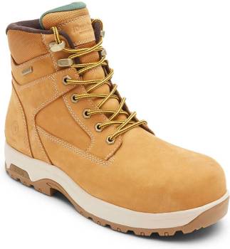 Dunham DUC12187 8000 Works Series, Men's, Wheat, Comp Toe, EH, WP 6 Inch Work Boot