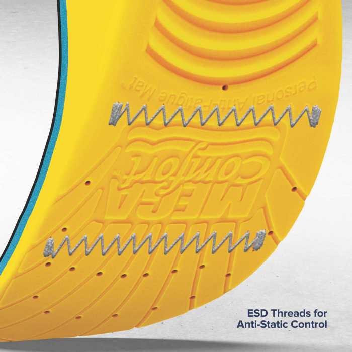 alternate view #5 of: MEGAComfort Personal Anti-Fatigue Mat ESD Insole
