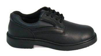 Genuine Grip GGM720, Women's, Black, Soft Toe, Slip Resistant, Dress Oxford, Work Shoe