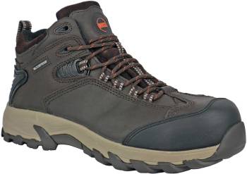 Hoss Boots HS50406 Frontier, Men's, Brown, Comp Toe, EH, PR, WP, Hiker, Work Boot