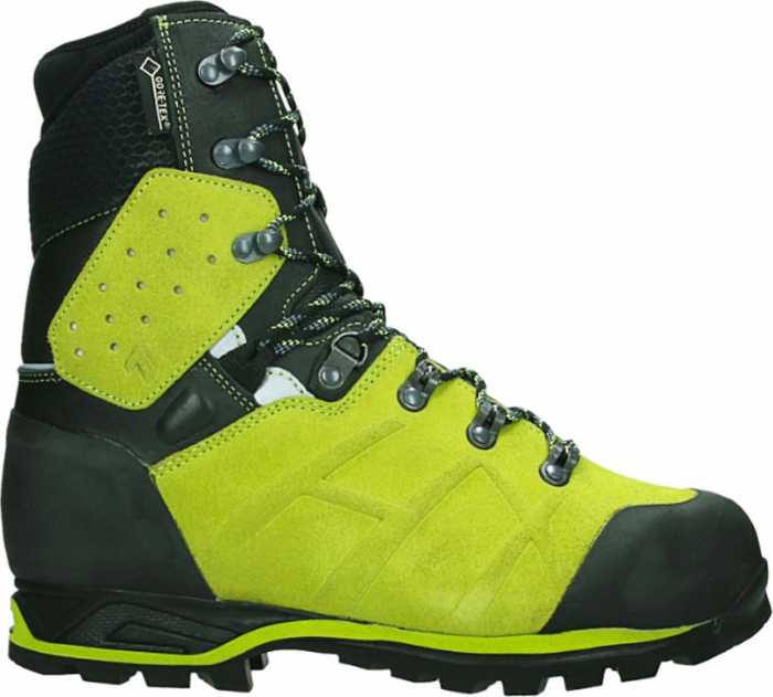 alternate view #2 of: Haix HX603110 Protector Ultra, Men's, Lime Green, Steel Toe, EH, PR, WP, 8 Inch Boot