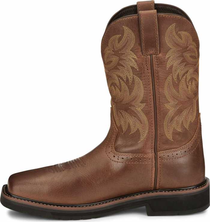 alternate view #3 of: Justin JUSE4824 Handler, Men's, Comp Toe, EH, 11 Inch Boot