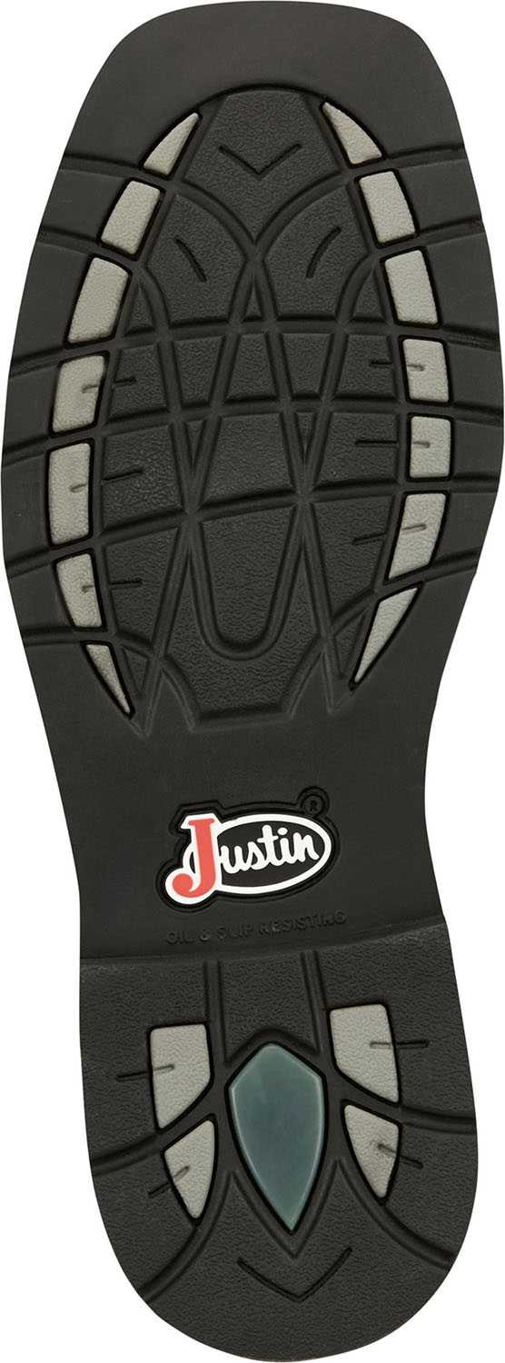 alternate view #4 of: Justin JUSE4824 Handler, Men's, Comp Toe, EH, 11 Inch Boot