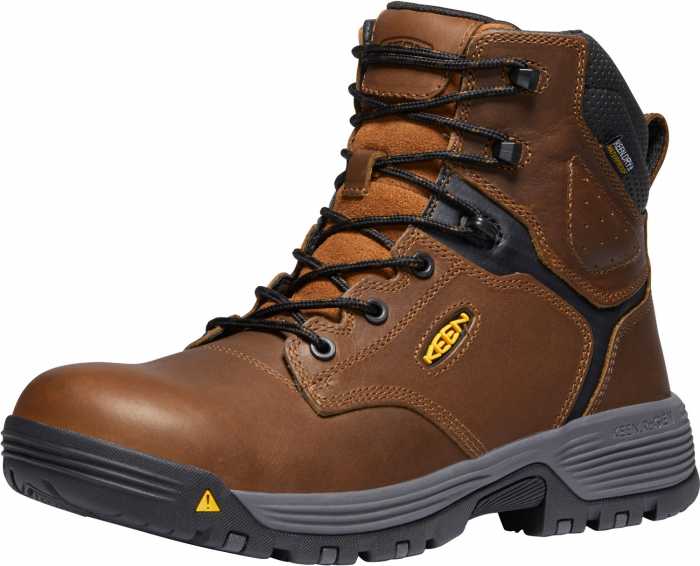 alternate view #3 of: KEEN Utility KN1024185 Chicago, Men's, Brown, Soft Toe, EH, WP, 6 Inch Boot