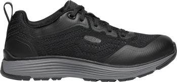 Zapato de trabajo deportivo bajo, SD, con puntera blanda, negro, para mujer, KEEN Utility KN1025724 Sparta 2