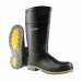 view #1 of: Dunlop 89904 Men's Black 16 Inch Waterproof, Polyblend PVC, Soft Toe, Pull On Boot