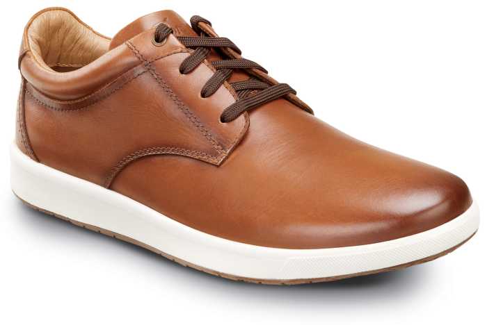 view #1 of: Florsheim SFE2646 Crossover Work, Men's, Cognac, Soft Toe, SD, MaxTRAX Slip Resistant, Casual Oxford Work Shoe
