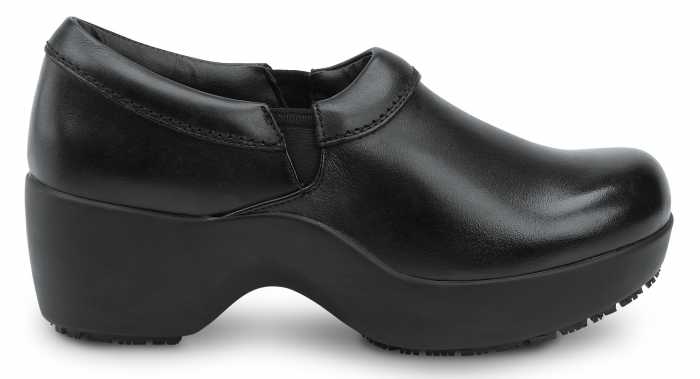 alternate view #2 of: SR Max SRM132 Geneva, Women's, Black, Clog Style, MaxTRAX Slip Resistant, Soft Toe Work Shoe