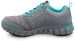 alternate view #3 of: Reebok Work SRB030 Sublite, Women's, Grey/Turquoise, Athletic Style, MaxTRAX Slip Resistant, Soft Toe Work Shoe