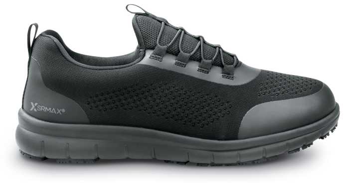 alternate view #2 of: SR Max SRM156 Anniston, Women's, Black, Slip On Athletic Style, EH, MaxTRAX Slip Resistant, Soft Toe Work Shoe