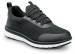 view #1 of: SR Max SRM157 Anniston, Women's, Black/White, Slip On Athletic Style, EH, MaxTRAX Slip Resistant, Soft Toe Work Shoe