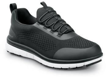 SR Max SRM1570 Anniston, Men's, Black/White, Slip On Athletic Style Slip Resistant, EH, Soft Toe Work Shoe