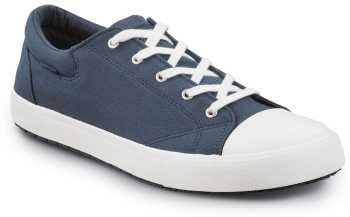 SR Max SRM1680 Huntington, Men's, Blue/White, Skate Style, MaxTRAX Slip Resistant, Soft Toe Work Shoe