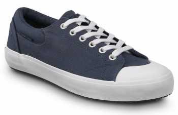 SR Max SRM198 Barcelona, Women's, Navy/White, Skate Style Slip Resistant Soft Toe Work Shoe