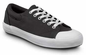 SR Max SRM199 Barcelona, Women's, Black/White, Skate Style Slip Resistant Soft Toe Work Shoe