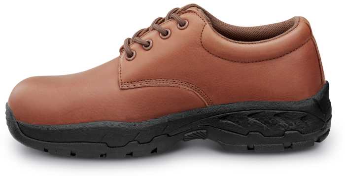 alternate view #3 of: SR Max SRM2060 Burke, Men's, Brown Oxford Style, Comp Toe, EH, MaxTRAX Slip Resistant, Work Shoe