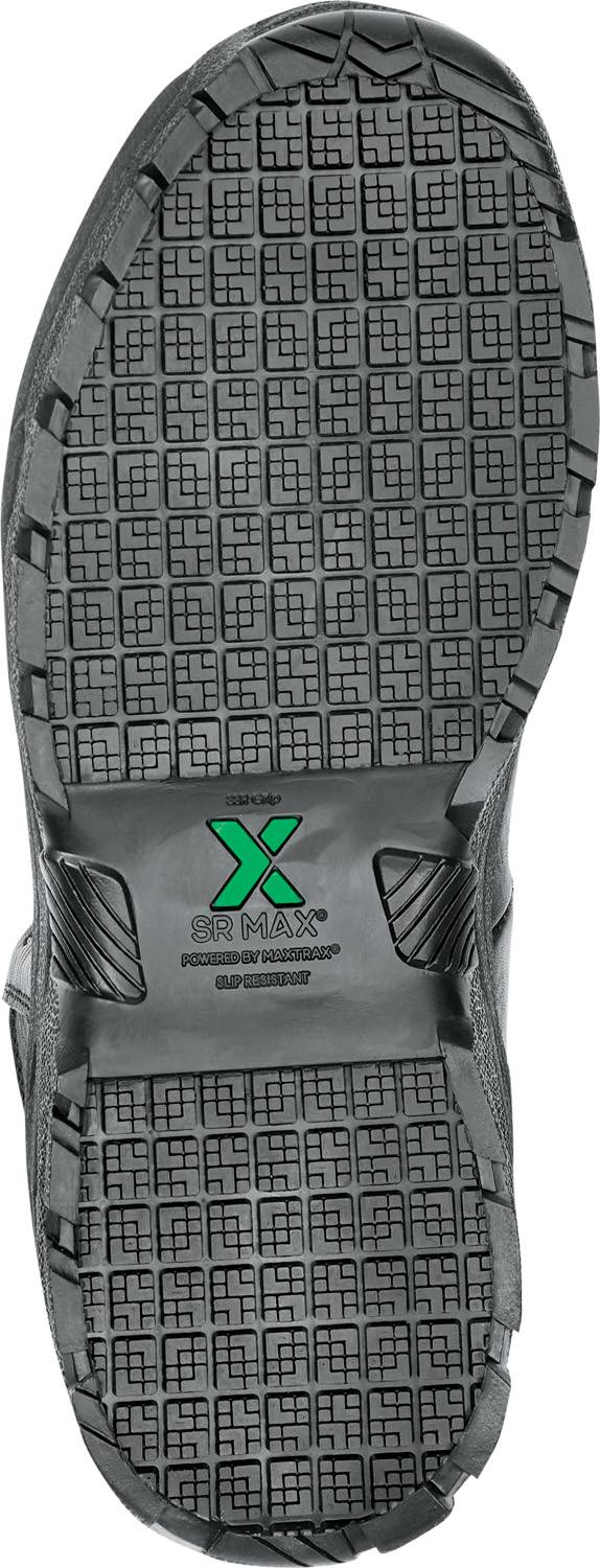 alternate view #5 of: SR Max SRM2600 Kobuk, Men's, Black, Hiker Style, Waterproof, MaxTRAX Slip Resistant, Soft Toe Work Boot