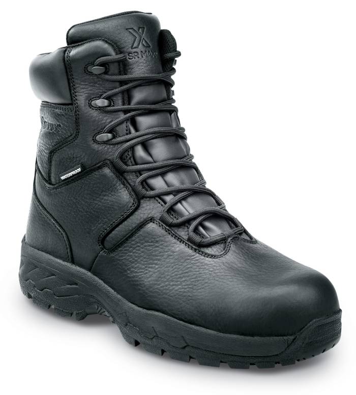 view #1 of: SR Max SRM295 Bear, Women's, Black, 8 Inch, Comp Toe, EH, Waterproof, Insulated, MaxTRAX Slip Resistant, Work Boot
