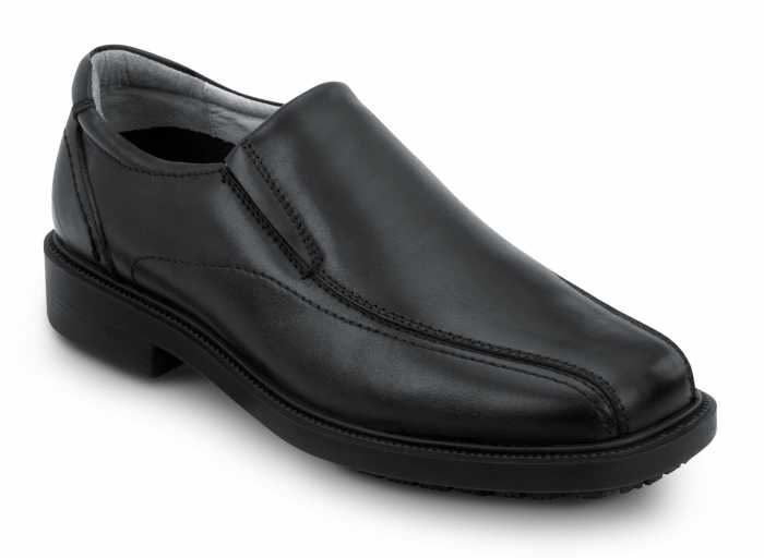 view #1 of: SR Max SRM3080 Brooklyn, Men's, Black, Twin Gore Dress Style, MaxTRAX Slip Resistant, Soft Toe Work Shoe