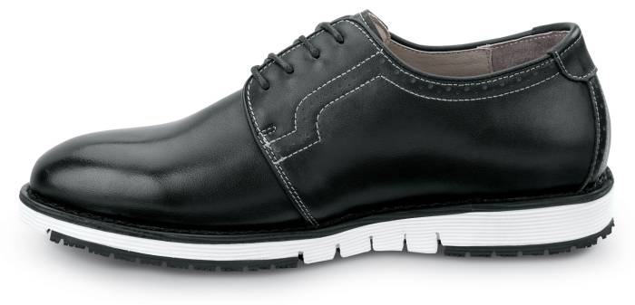 alternate view #3 of: Zapato de trabajo con puntera blanda, antideslizante MaxTRAX, estilo de vestir, negro/blanco, de hombre, SR Max SRM3310 Beaufort