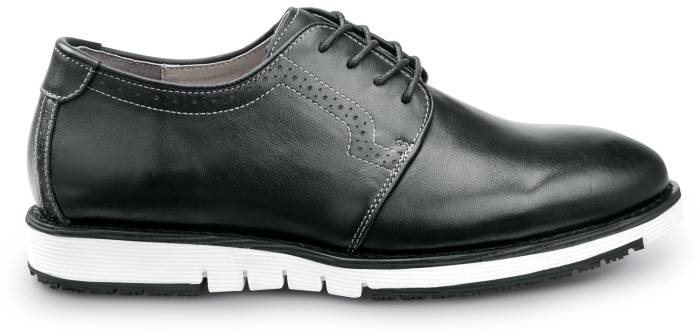 alternate view #2 of: Zapato de trabajo con puntera blanda, antideslizante MaxTRAX, estilo de vestir, negro/blanco, de hombre, SR Max SRM3310 Beaufort