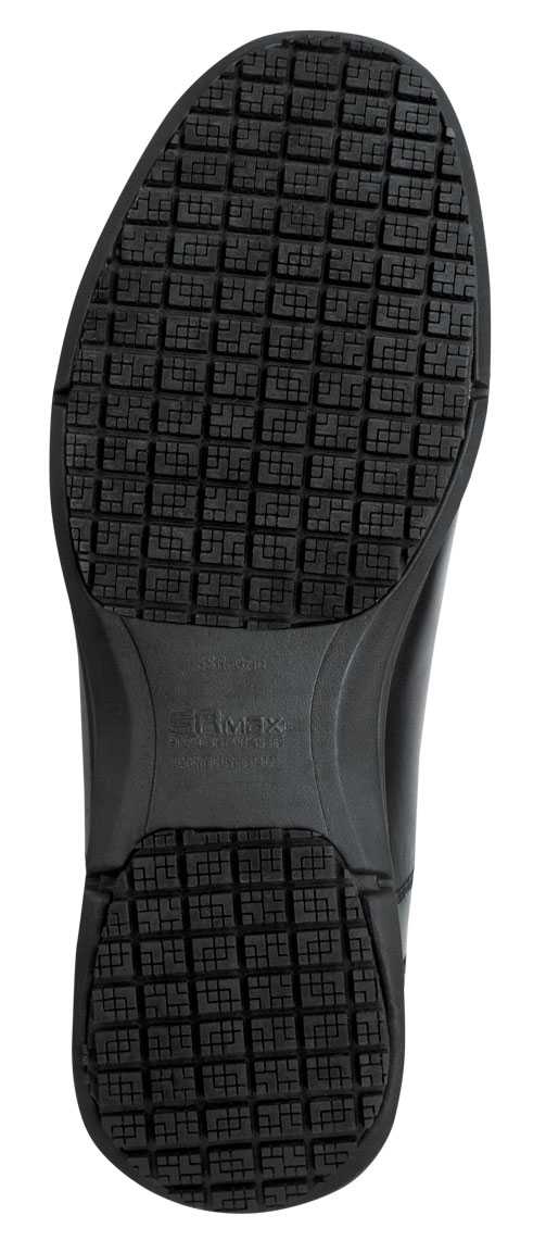alternate view #5 of: SR Max SRM3700 Atlanta, Men's, Black, Dress Style, MaxTRAX Slip Resistant, Soft Toe Work Shoe