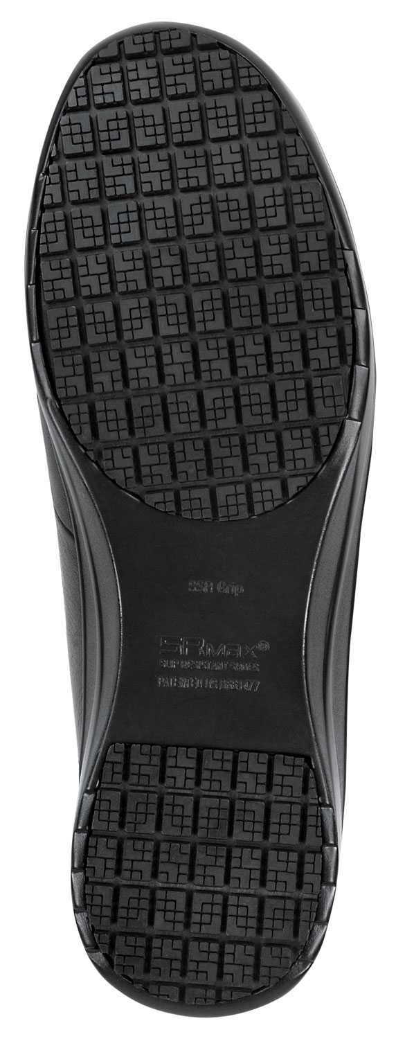alternate view #5 of: Zapato de trabajo antideslizante MaxTRAX, EH, con puntera de aleaciÝn, estilo Oxford, casual negro, de mujer, SR Max SRM405 Sarasota