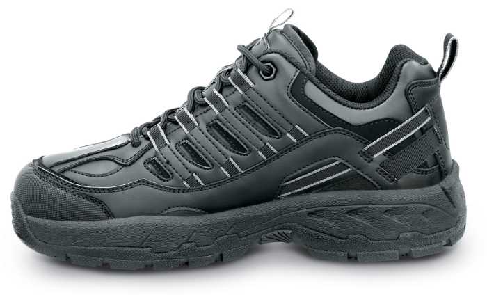alternate view #3 of: SR Max SRM4500 Carbondale, Men's, Black, Athletic Style, MaxTRAX Slip Resistant, Soft Toe Work Shoe