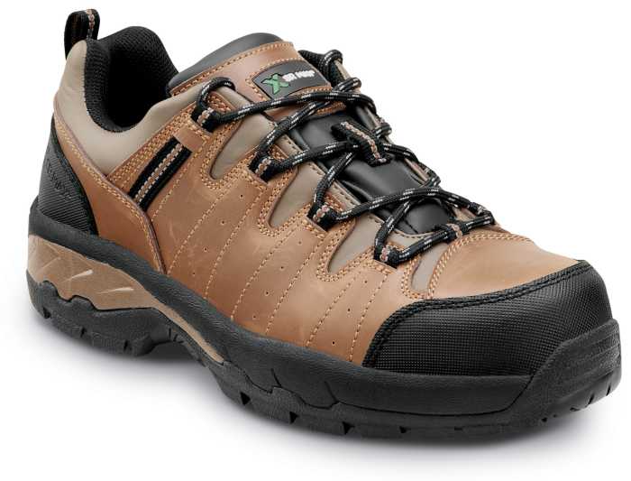 view #1 of: Zapato de trabajo, antideslizante MaxTRAX, EH, con puntera de material compuesto, estilo de zapato bajo de senderismo, marrÝn, de hombre, SR Max SRM4660 Winston