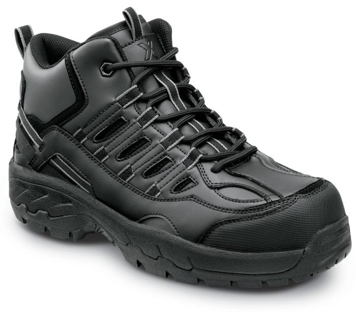 view #1 of: SR Max SRM479 Boone, Women's, Black, Hiker Style, Comp Toe, EH, MaxTRAX Slip Resistant, Work Shoe