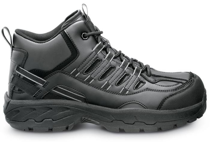 alternate view #3 of: SR Max SRM4790 Boone, Men's, Black, Hiker Style, Comp Toe, EH, MaxTRAX Slip Resistant, Work Shoe