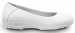 alternate view #2 of: Zapato de trabajo con puntera blanda, antideslizante MaxTRAX, estilo de vestir plano, blanco, de mujer, SR Max SRM544 Asheville