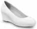 view #1 of: SR Max SRM554 Orlando, Women's, White, High Wedge Dress Style, MaxTRAX Slip Resistant, Soft Toe Work Shoe