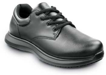 Zapato de trabajo con puntera blanda, antideslizante MaxTRAX, estilo Oxford, negro, de mujer, SR Max SRM650 Ayden