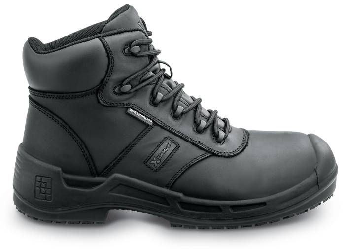alternate view #2 of: SR Max SRM9100 Cascade, Men's, Black, 6 Inch, Waterproof, MaxTRAX Slip Resistant, Soft Toe Work Boot
