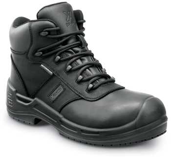 SR Max SRM9150 Lewiston, Men's, Black, 6 Inch, Comp Toe, EH, Waterproof, MaxTRAX Slip Resistant, Work Boot