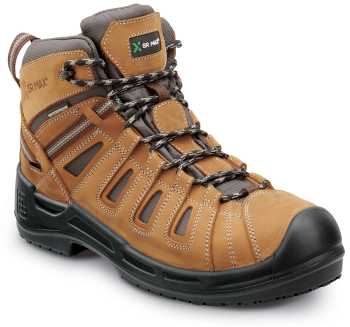 SR Max SRM9170 Concord, Men's, Brown, Hiker Style, Comp Toe, EH, Waterproof, MaxTRAX Slip Resistant, Work Boot