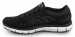 alternate view #3 of: SKECHERS Work SSK405BKW Stacey, Women's, Black/White, Athletic Style, MaxTRAX Slip Resistant, Soft Toe Work Shoe