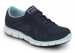 view #1 of: SKECHERS Work SSK405NVAQ Stacey, Women's, Navy/Aqua, Athletic Style, MaxTRAX Slip Resistant, Soft Toe Work Shoe